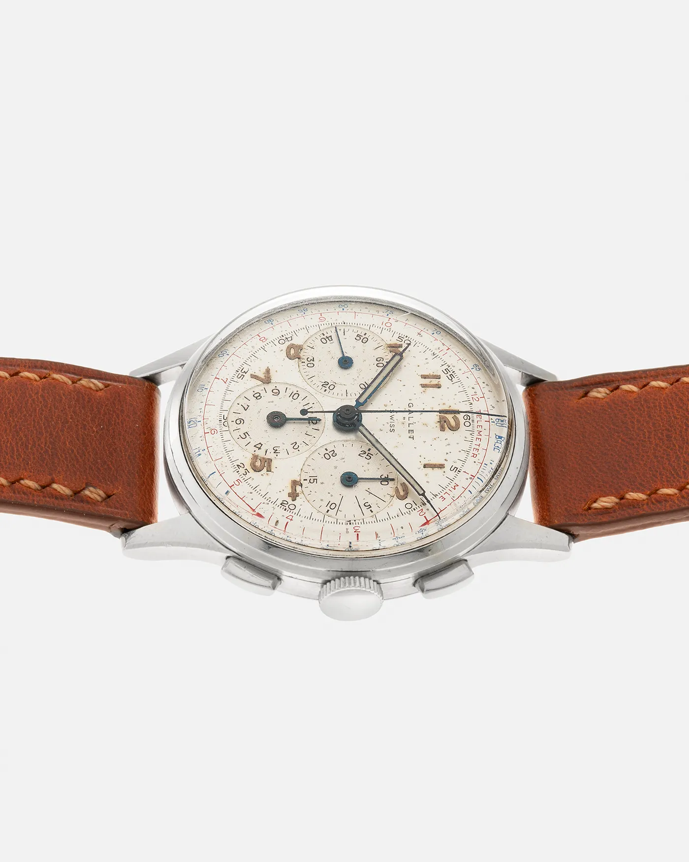 Gallet Multichron 12 EP40 Chronograph White