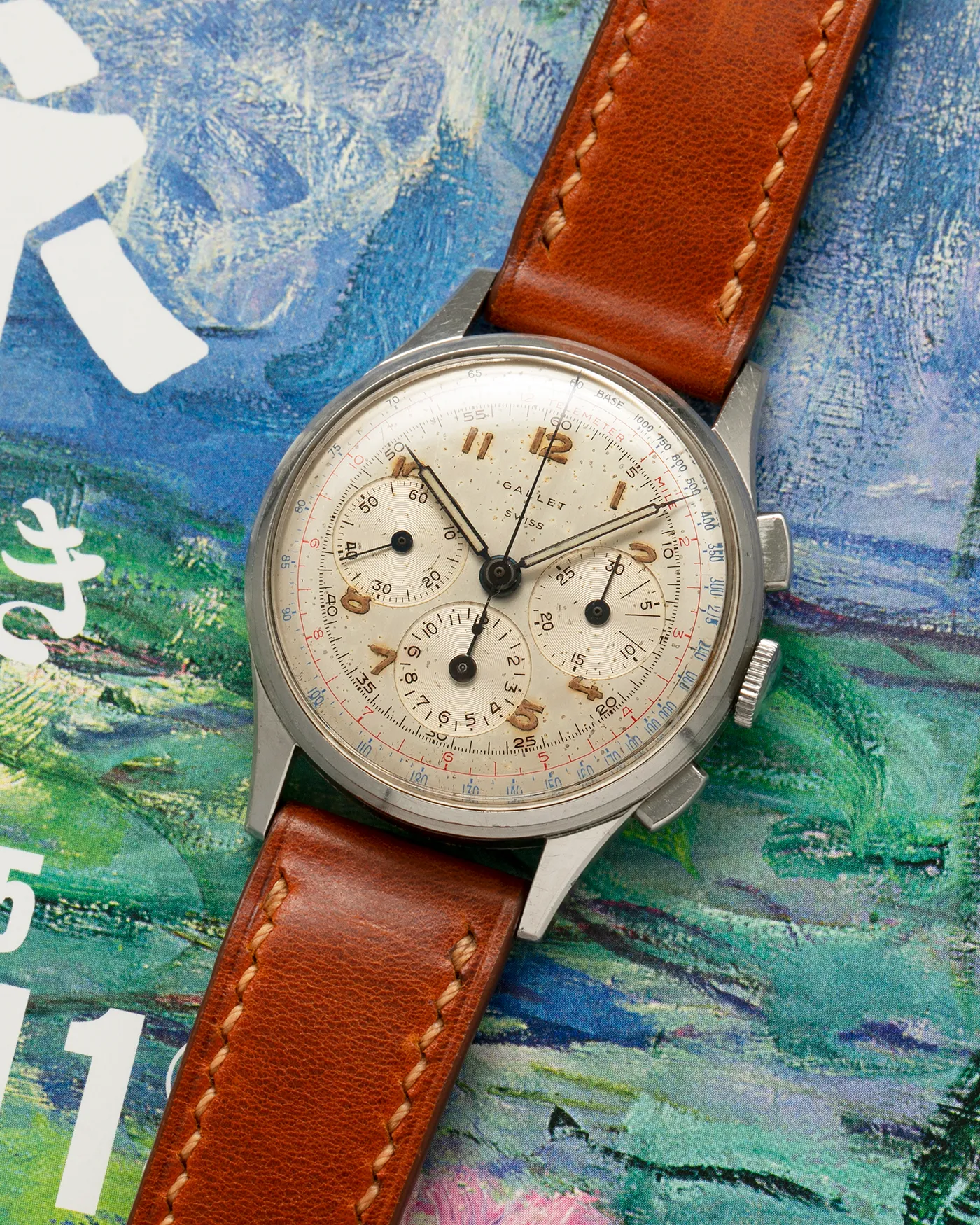 Gallet Multichron 12 EP40 Chronograph White