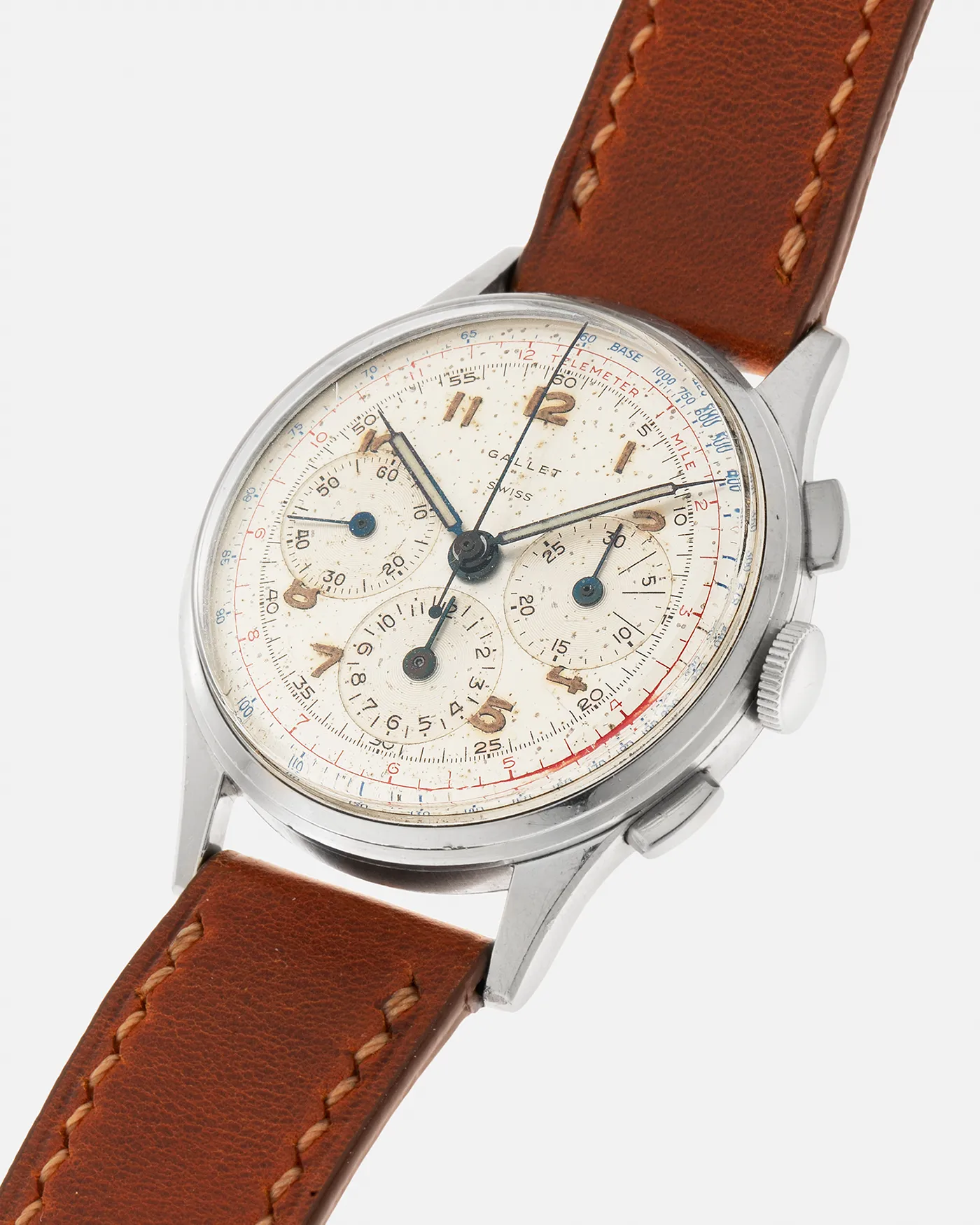 Gallet Multichron 12 EP40 Chronograph White
