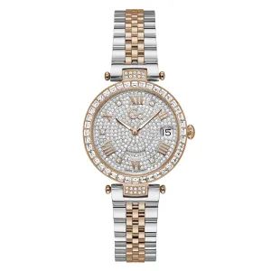 Gc Flair Crystal Ladies White Watch Z01014L1MF
