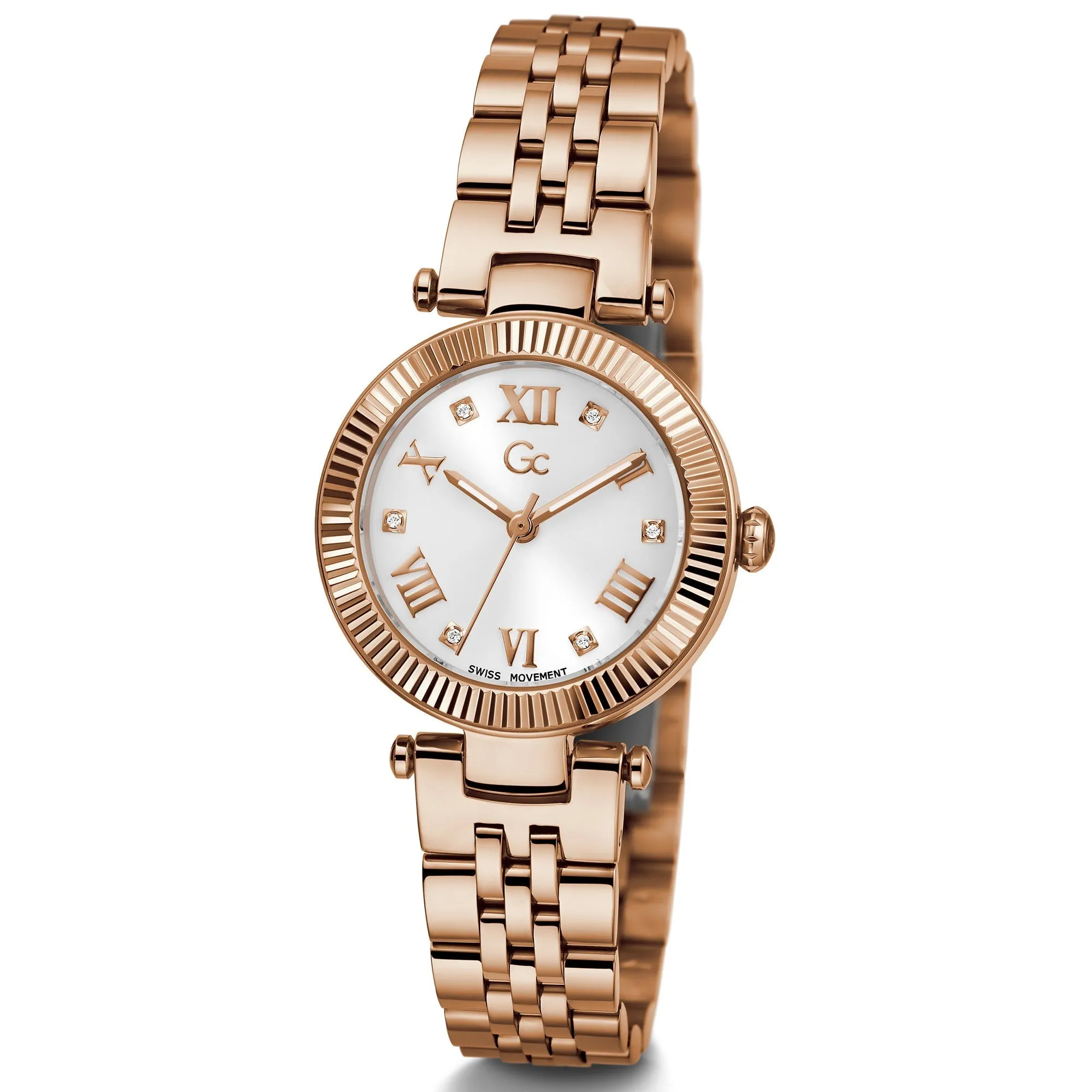 GC Flair Ladies Rose Gold Watch Z02002L1MF