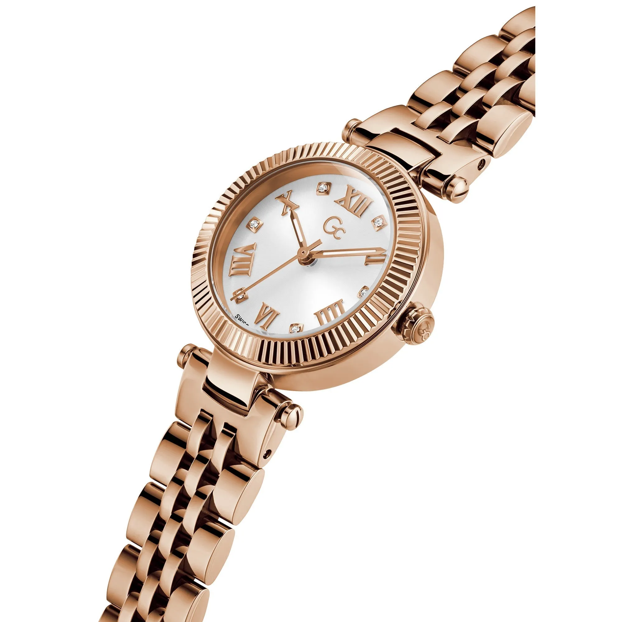 GC Flair Ladies Rose Gold Watch Z02002L1MF