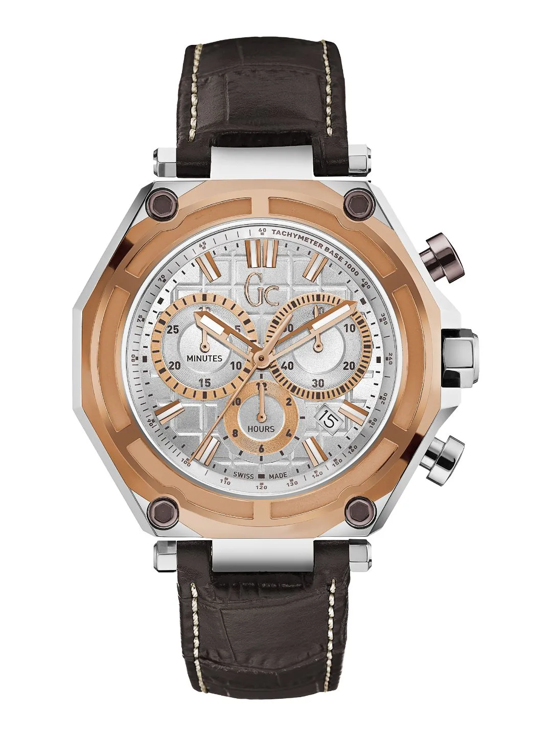 GC Gents Wrist Watch Silver - X10001G1S