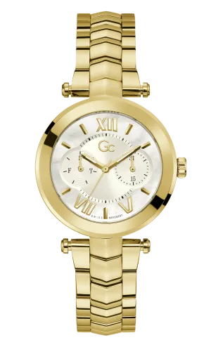 GC White Dial Quartz Day & Date Women Watch - Y92002L1MF