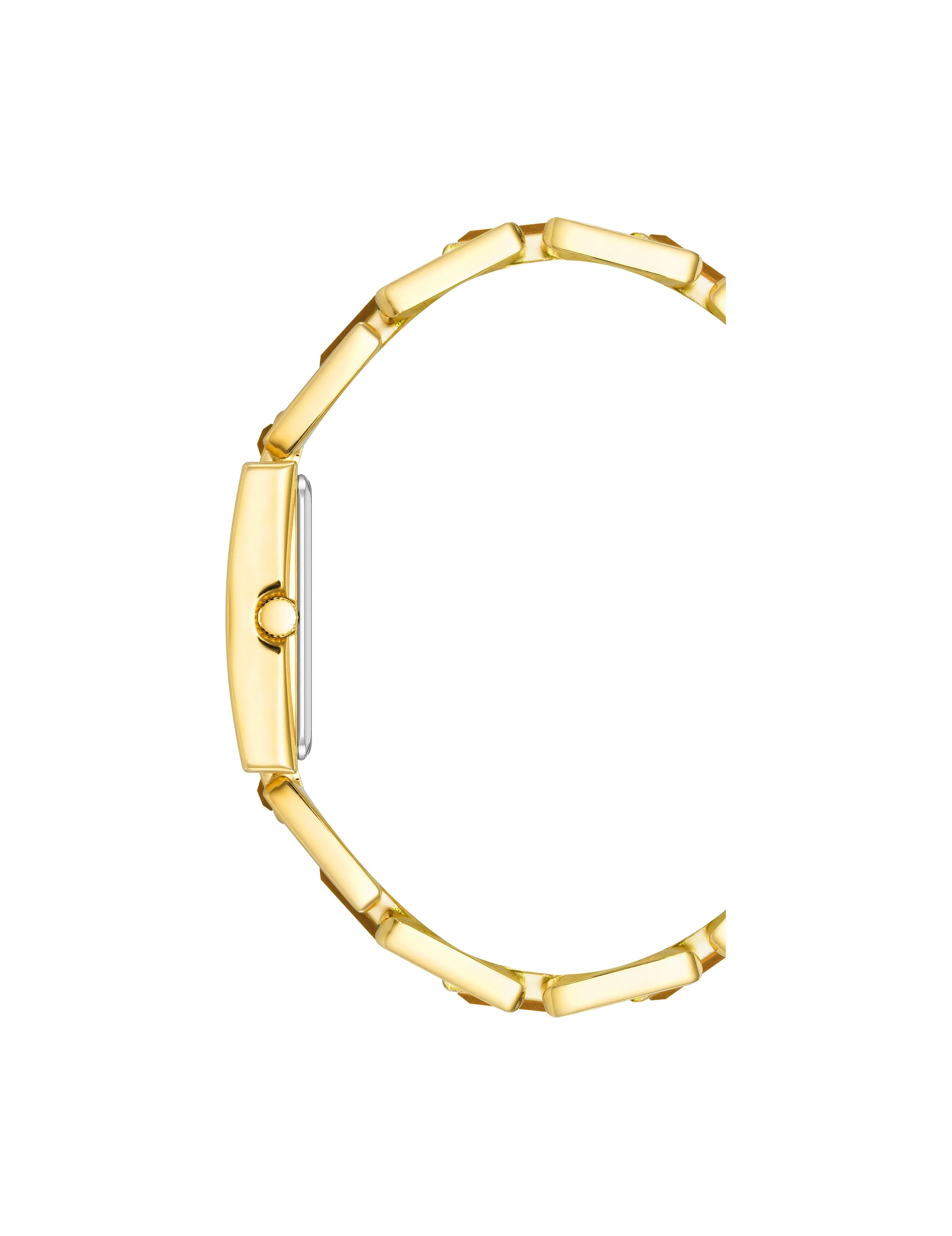 Gemstone Accented Bracelet Watch