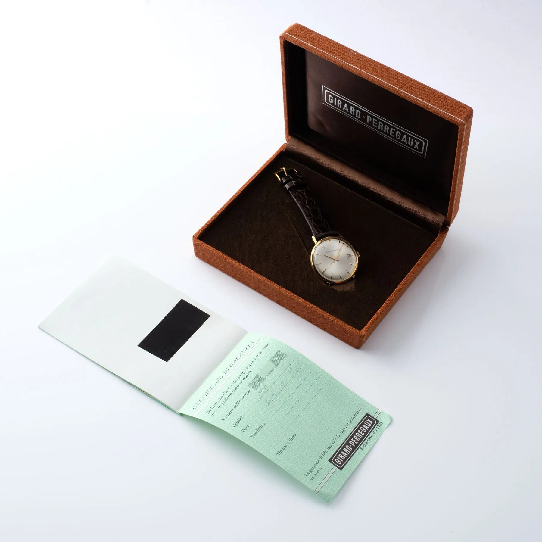 Girard Perregaux Dress Watch with box and paper New Old Stock