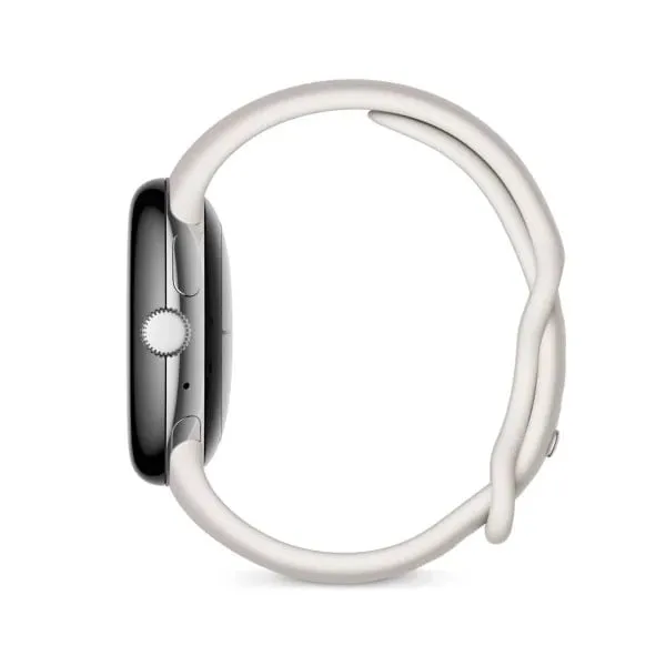 Google Pixel Watch, (Wi-Fi), silver/white