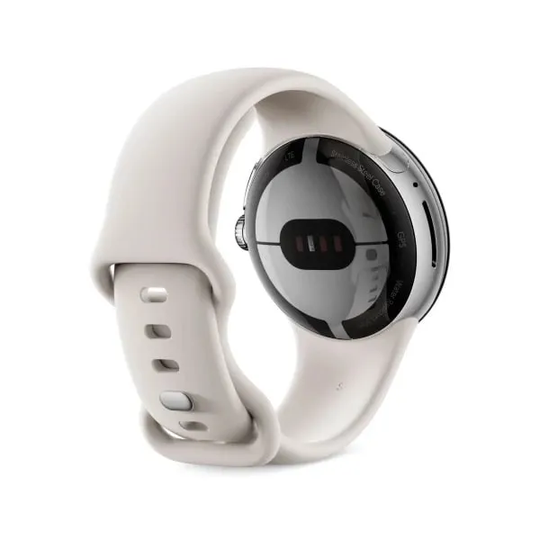 Google Pixel Watch, (Wi-Fi), silver/white