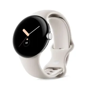 Google Pixel Watch, (Wi-Fi), silver/white