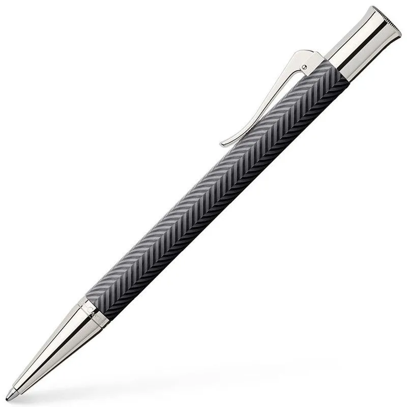 Graf von Faber-Castell Guilloche Ballpoint Pen - Anthracite