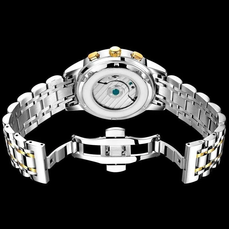 Great Gift Ideas for Men - Top Luxury Brand Business Waterproof Full Steel Military Watch