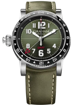 GRHM Watch FORStress GMT Green
