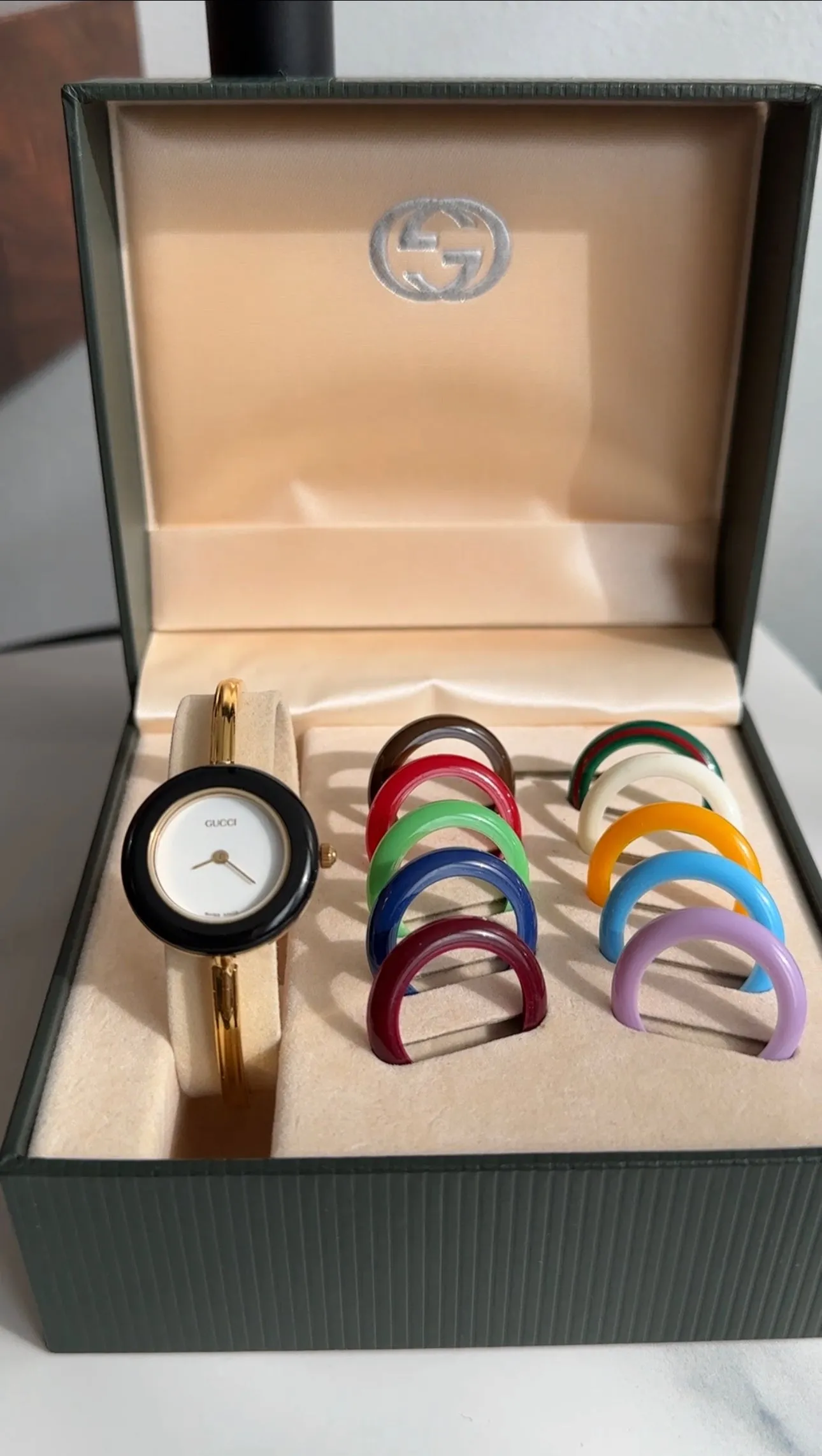 Gucci Vintage Interchangeable Bezel Bracelet Watch