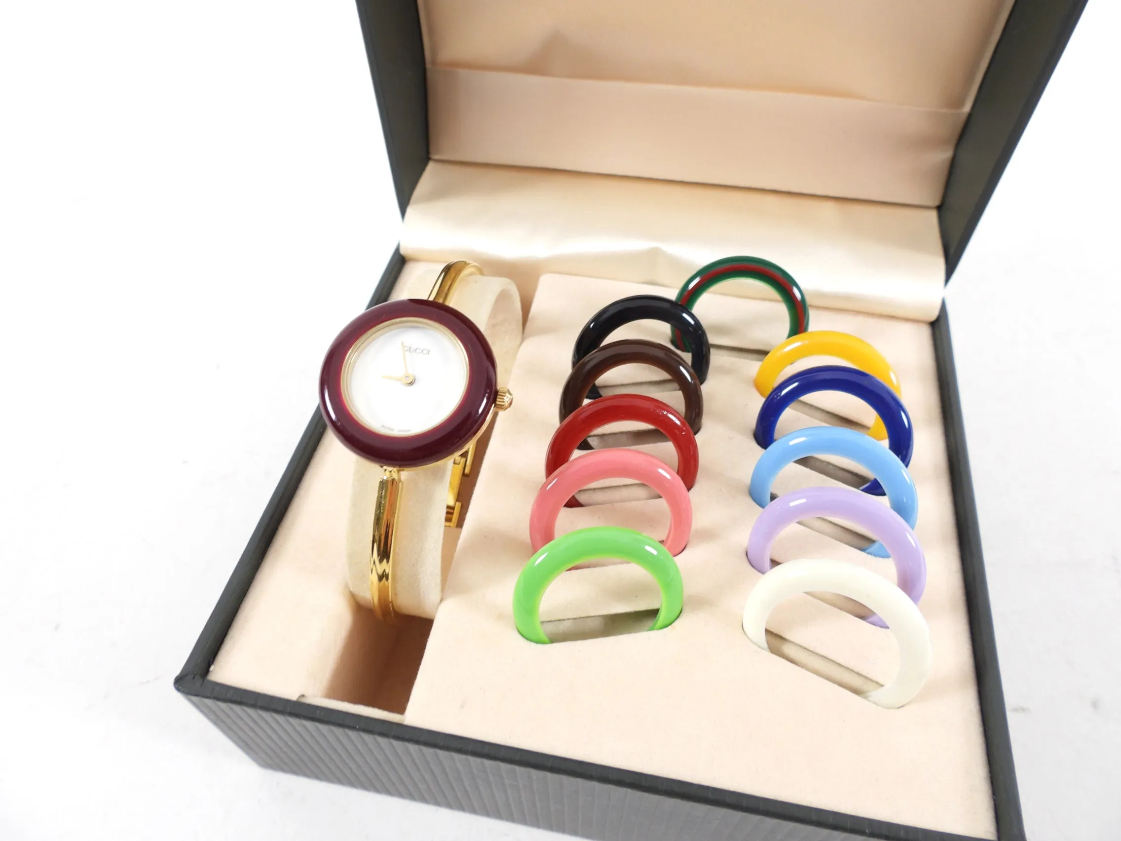 Gucci Vintage Interchangeable Bezel Bracelet Watch