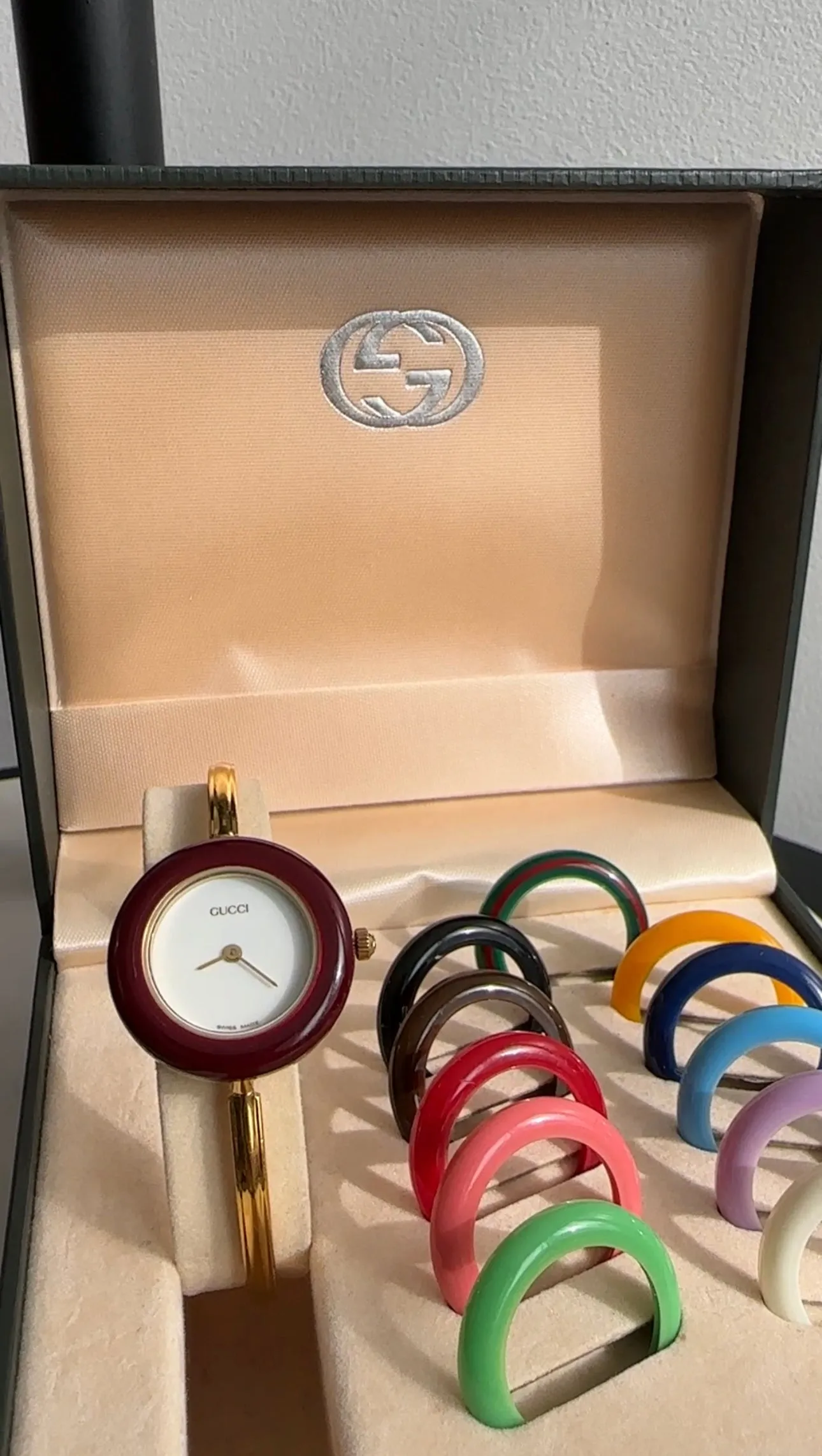 Gucci Vintage Interchangeable Bezel Bracelet Watch
