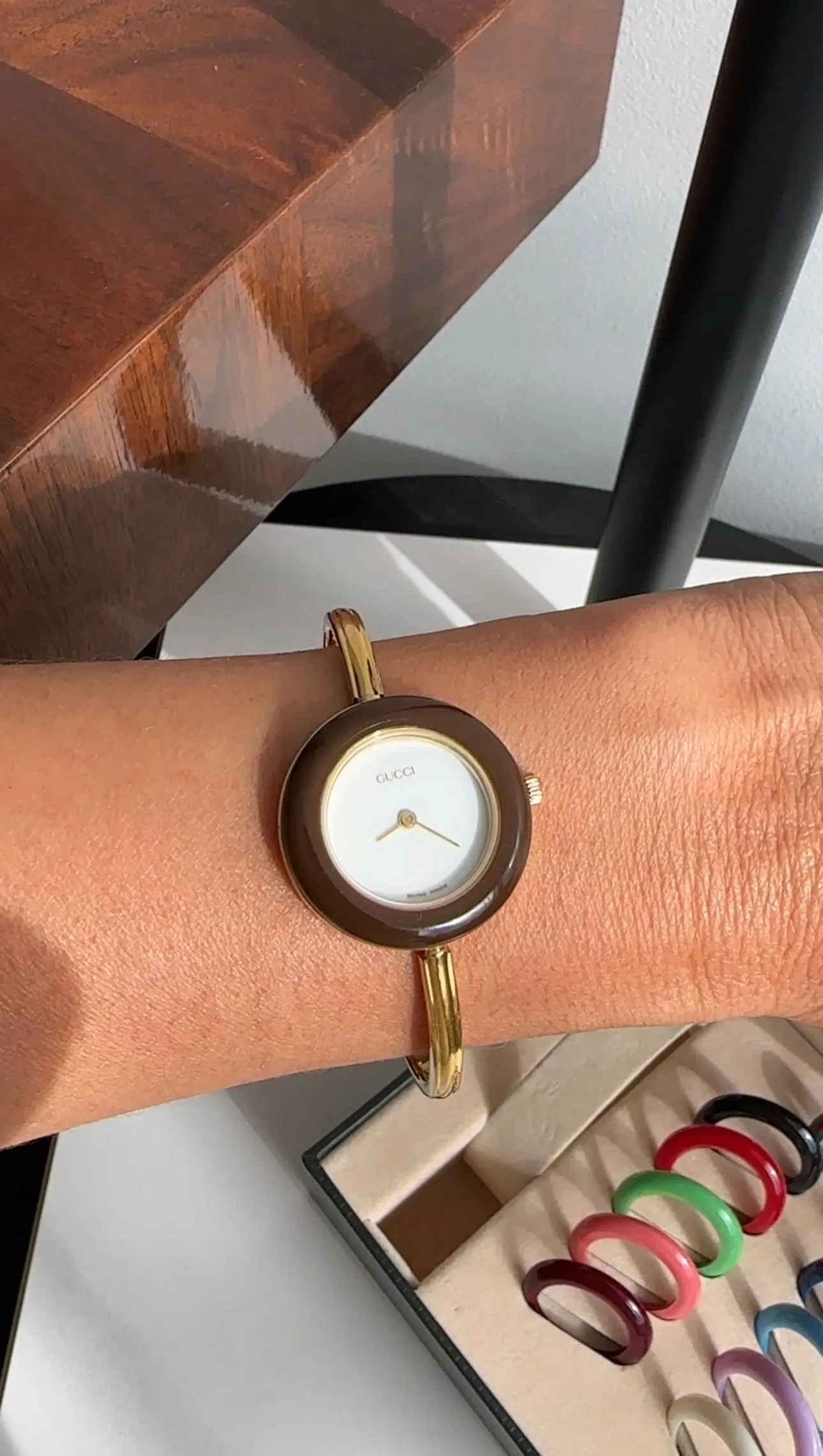 Gucci Vintage Interchangeable Bezel Bracelet Watch