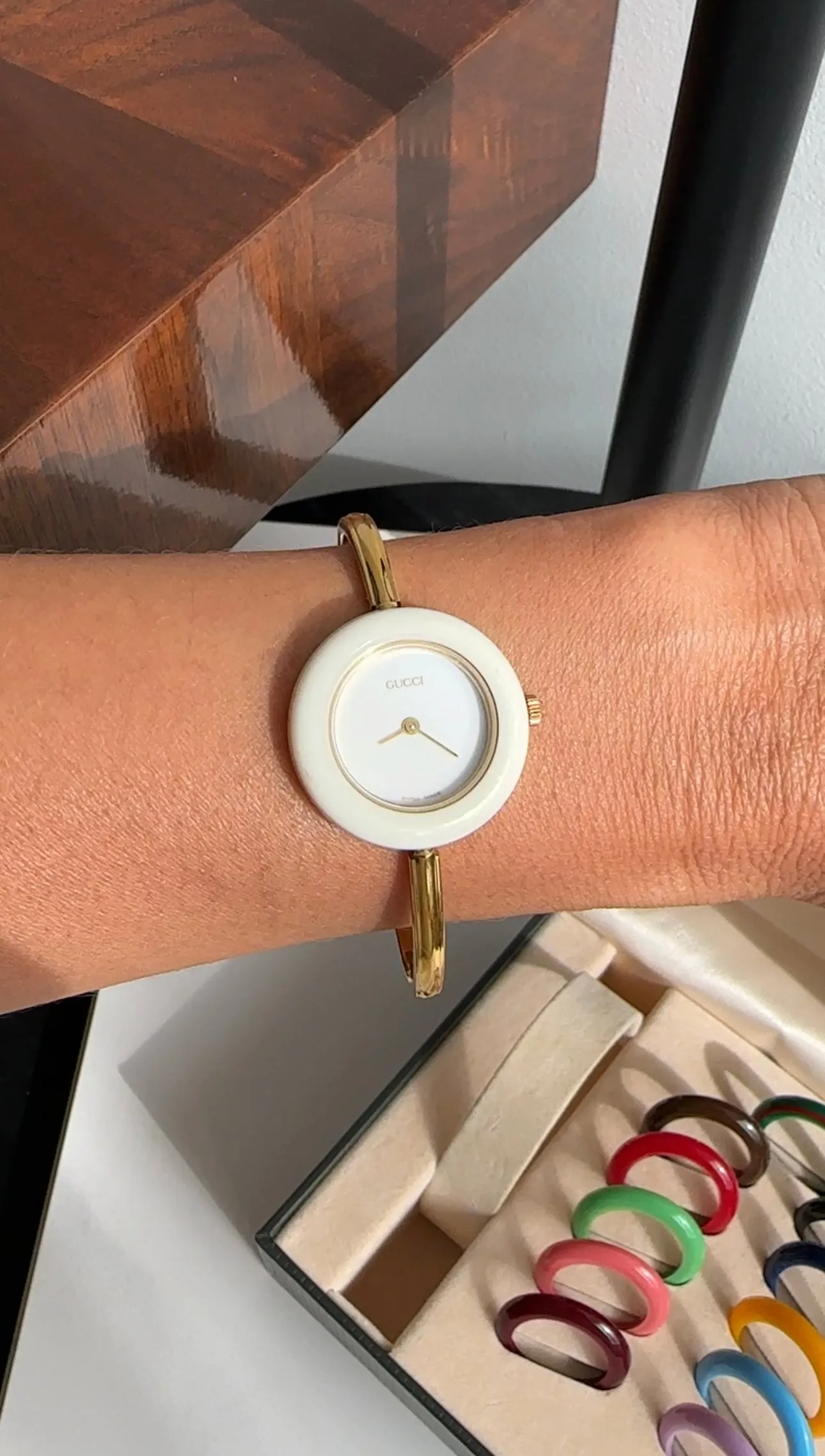 Gucci Vintage Interchangeable Bezel Bracelet Watch