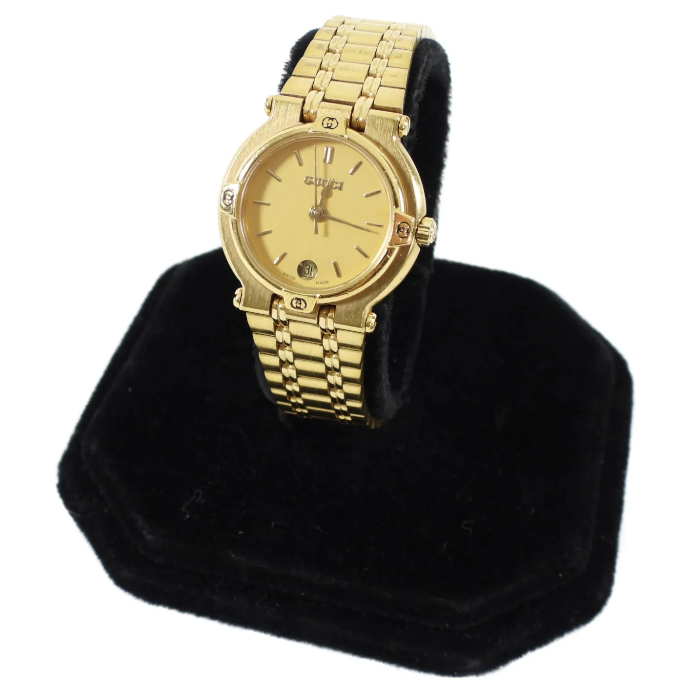 Gucci Vintage Yellow Gold Plated Ladies 9200L Watch