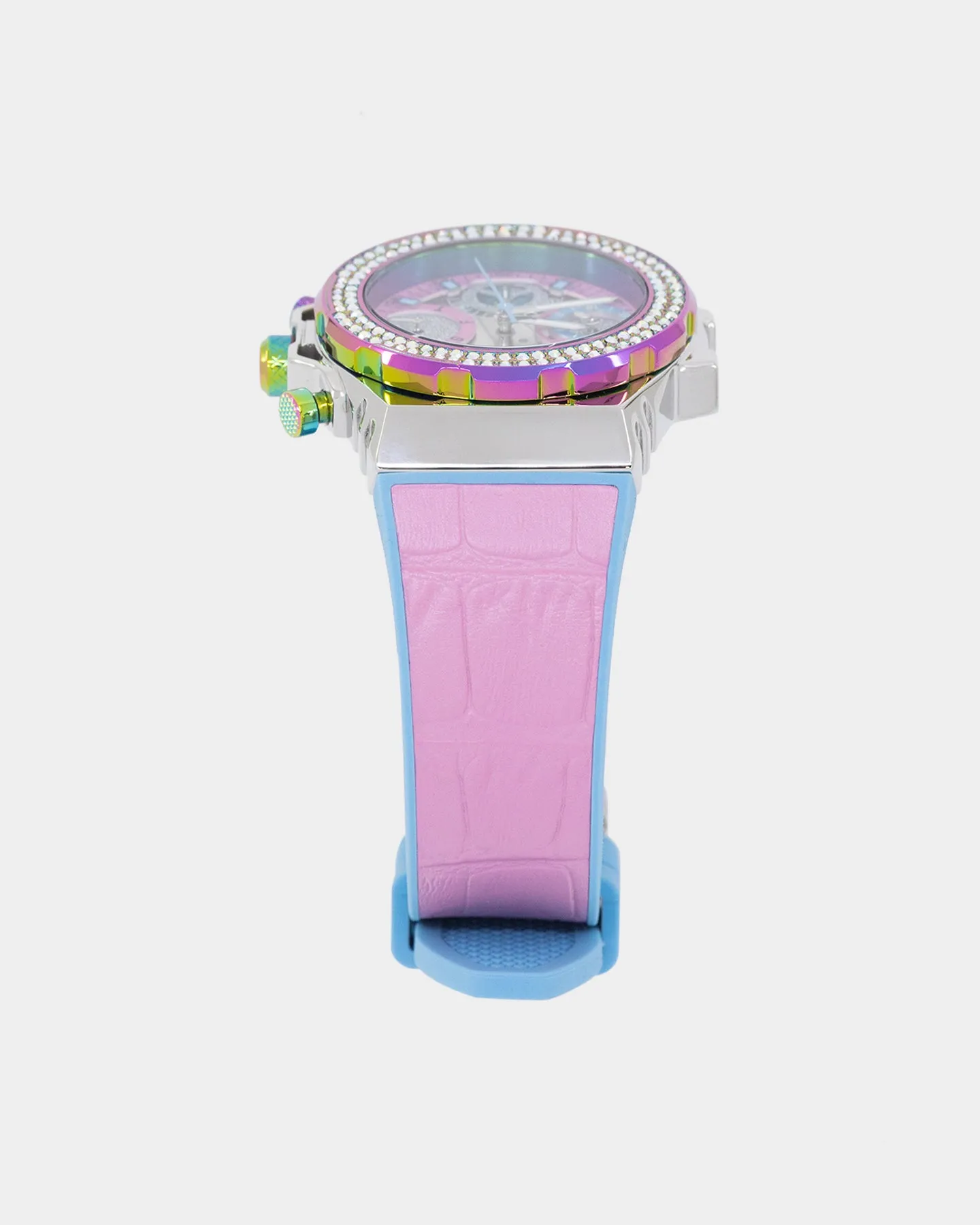 Guess Mainline Women's Fusion Watch Pink/Silver