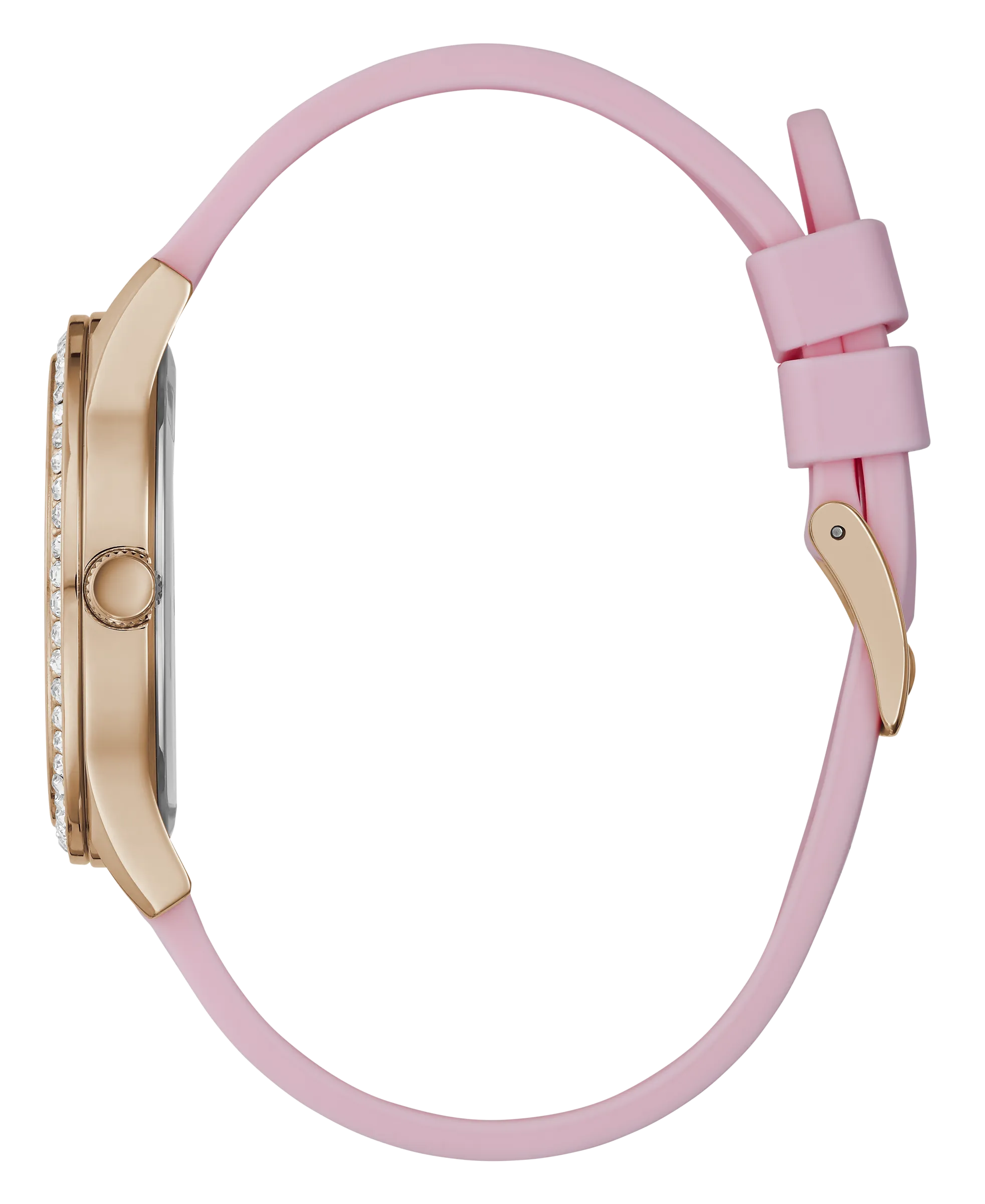 Guess Women Rose Gold Dial Analog Watch - GW0359L3
