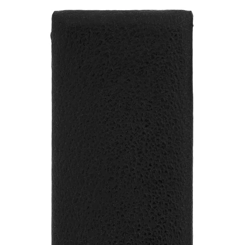 Hirsch SCANDIC Calf Leather Watch Strap in BLACK