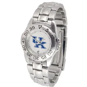 Kentucky Wildcats Ladies Steel Band Sports Watch