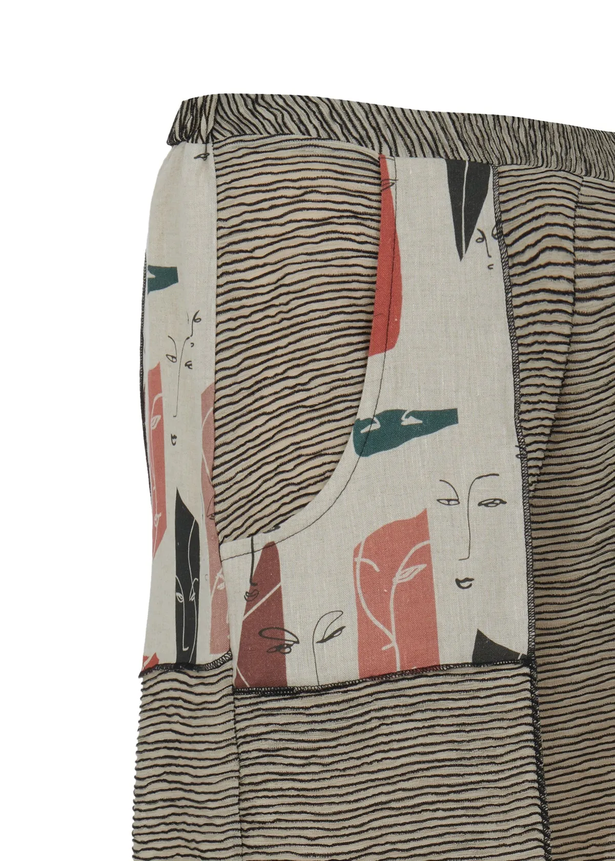 Kozan, Reclaim, Amora Pant in Sand Faces
