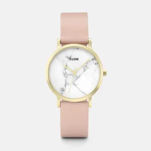 La Roche Petite Leather Nude, Gold Colour