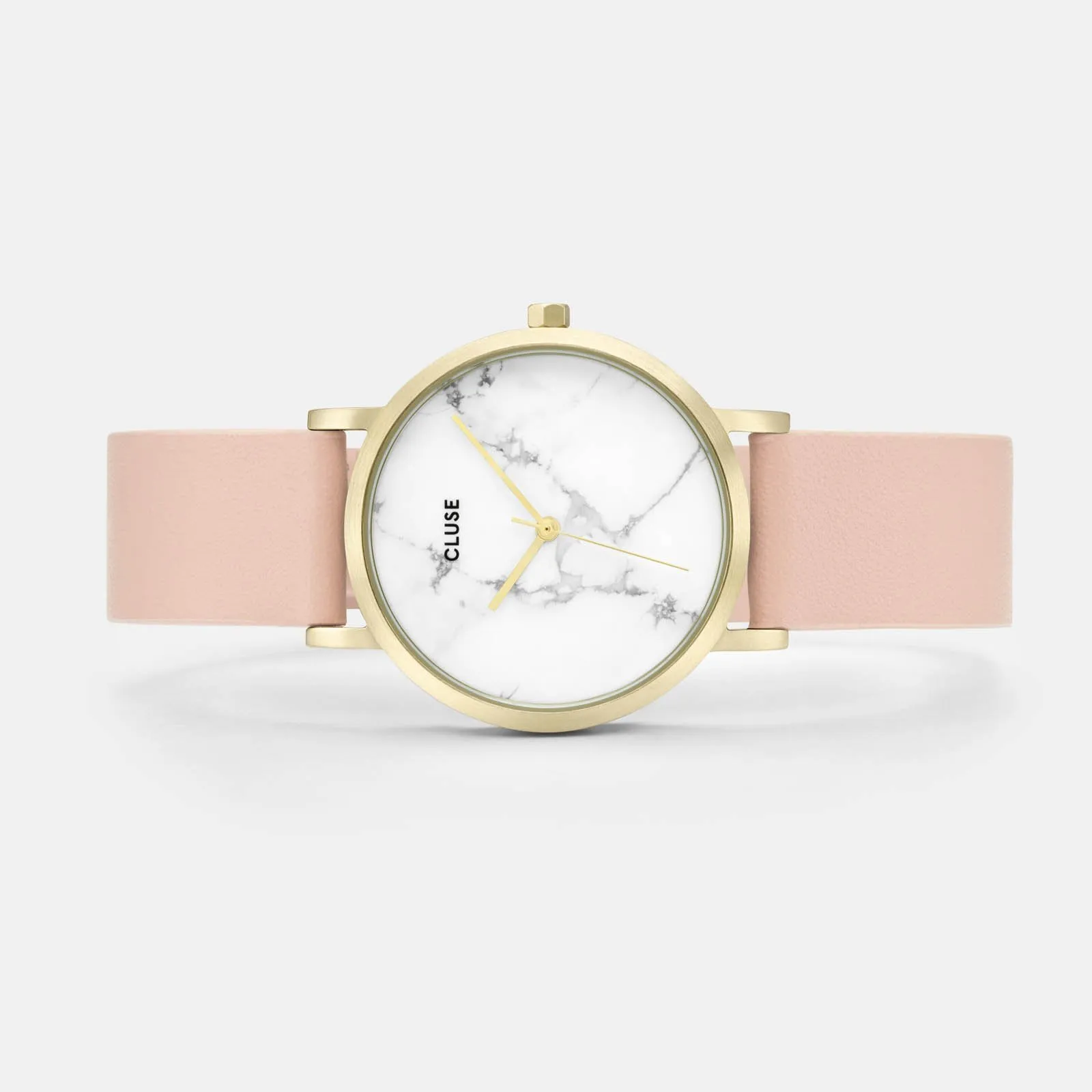 La Roche Petite Leather Nude, Gold Colour