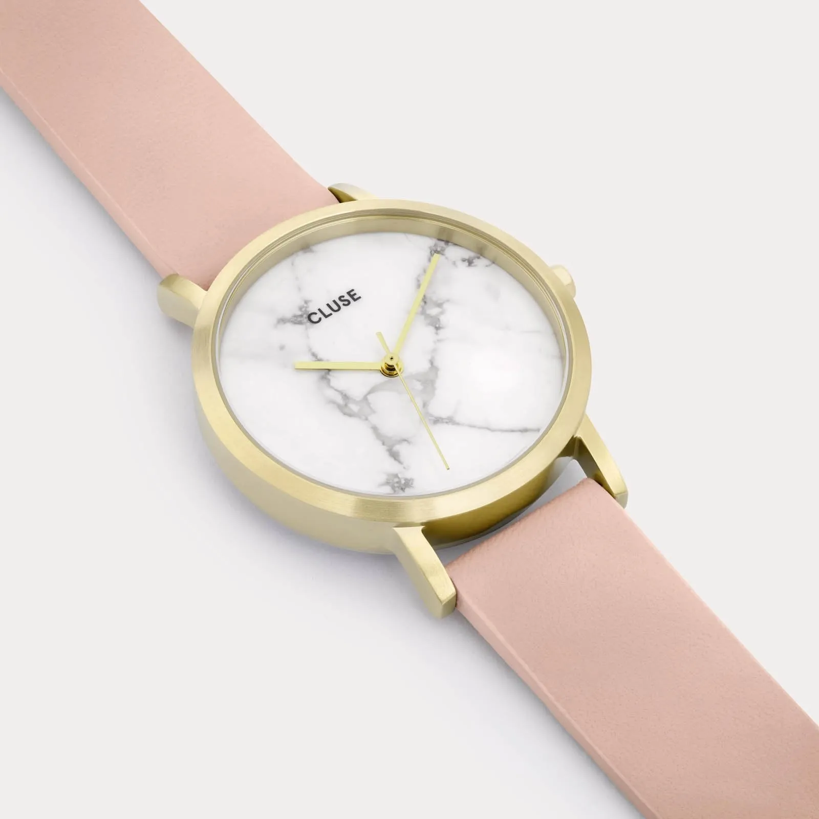 La Roche Petite Leather Nude, Gold Colour