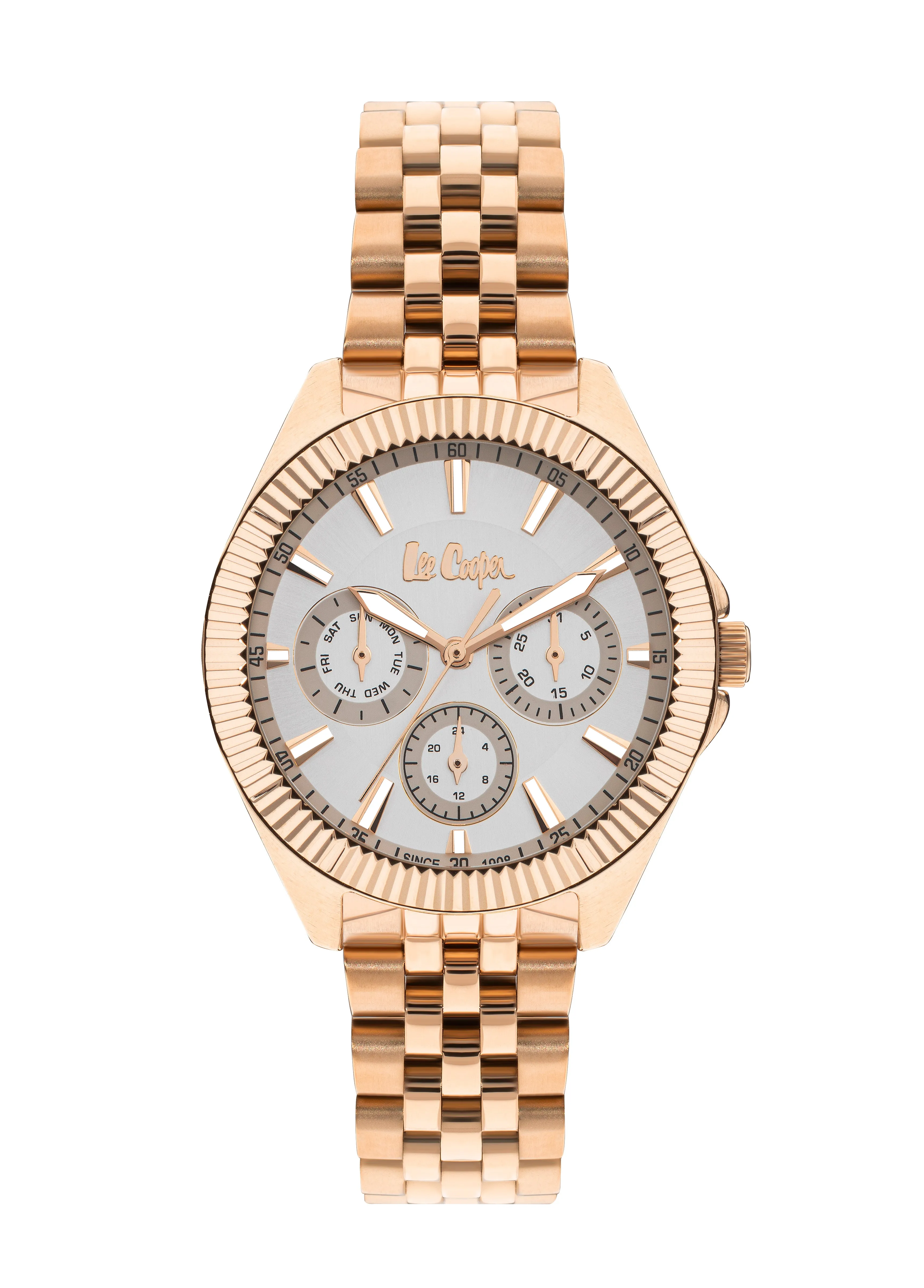 Lee Cooper - LC07837.430 - Ladies Super Metal Rose Gold Watch