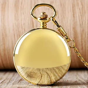 Luxury Smooth Roman Numerals Vintage Mechanical Chain Gift