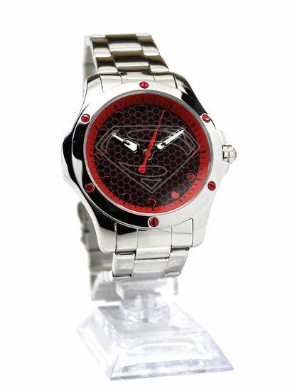 Man of Steel Superman Hope Red Stainless Steel Limited Edition Watch (MOS 8014)