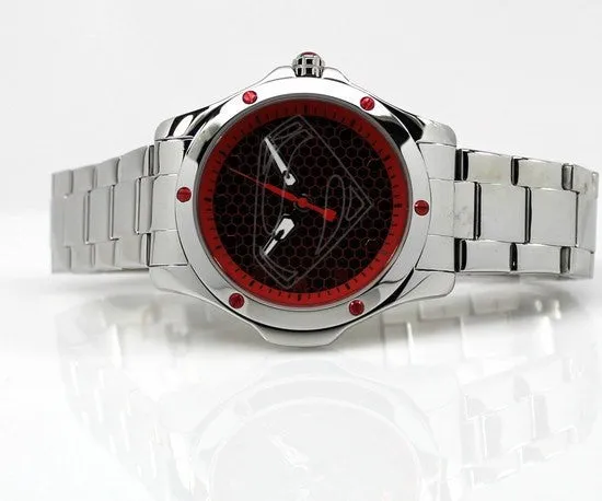 Man of Steel Superman Hope Red Stainless Steel Limited Edition Watch (MOS 8014)