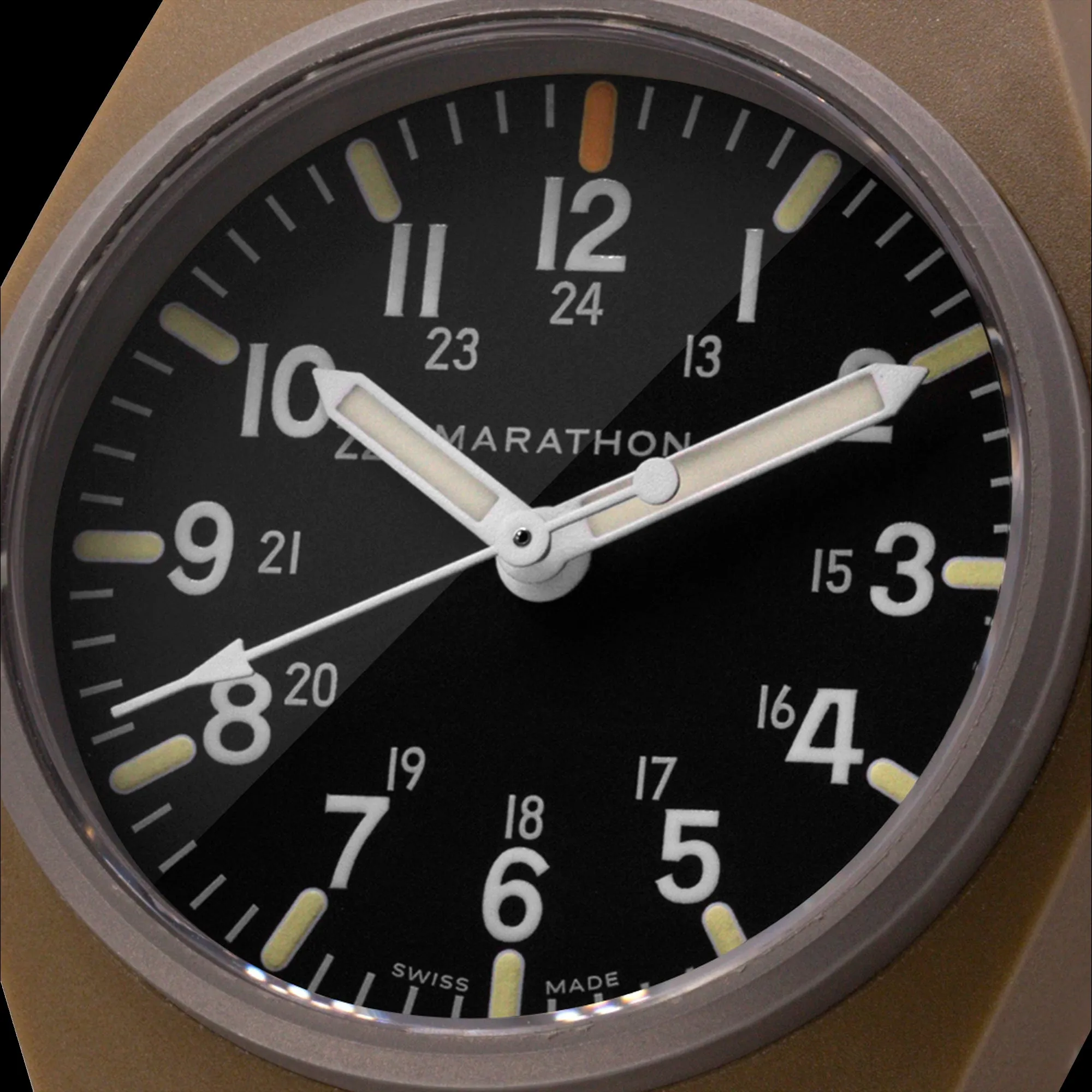 Marathon - Desert Tan General Purpose Quartz 34mm