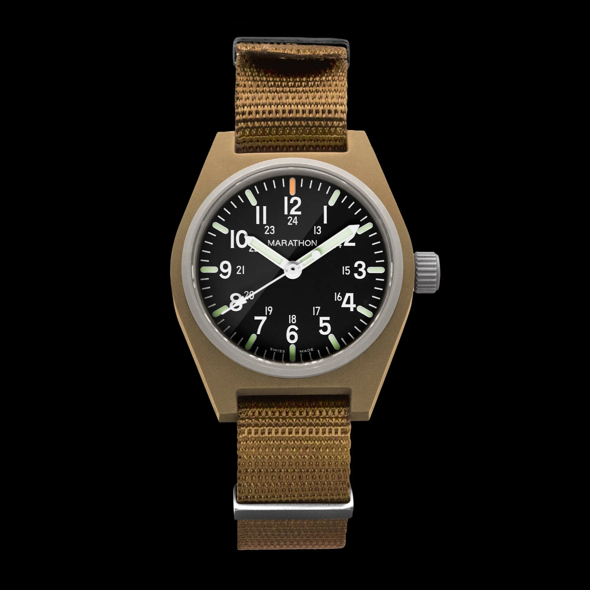 Marathon - Desert Tan General Purpose Quartz 34mm