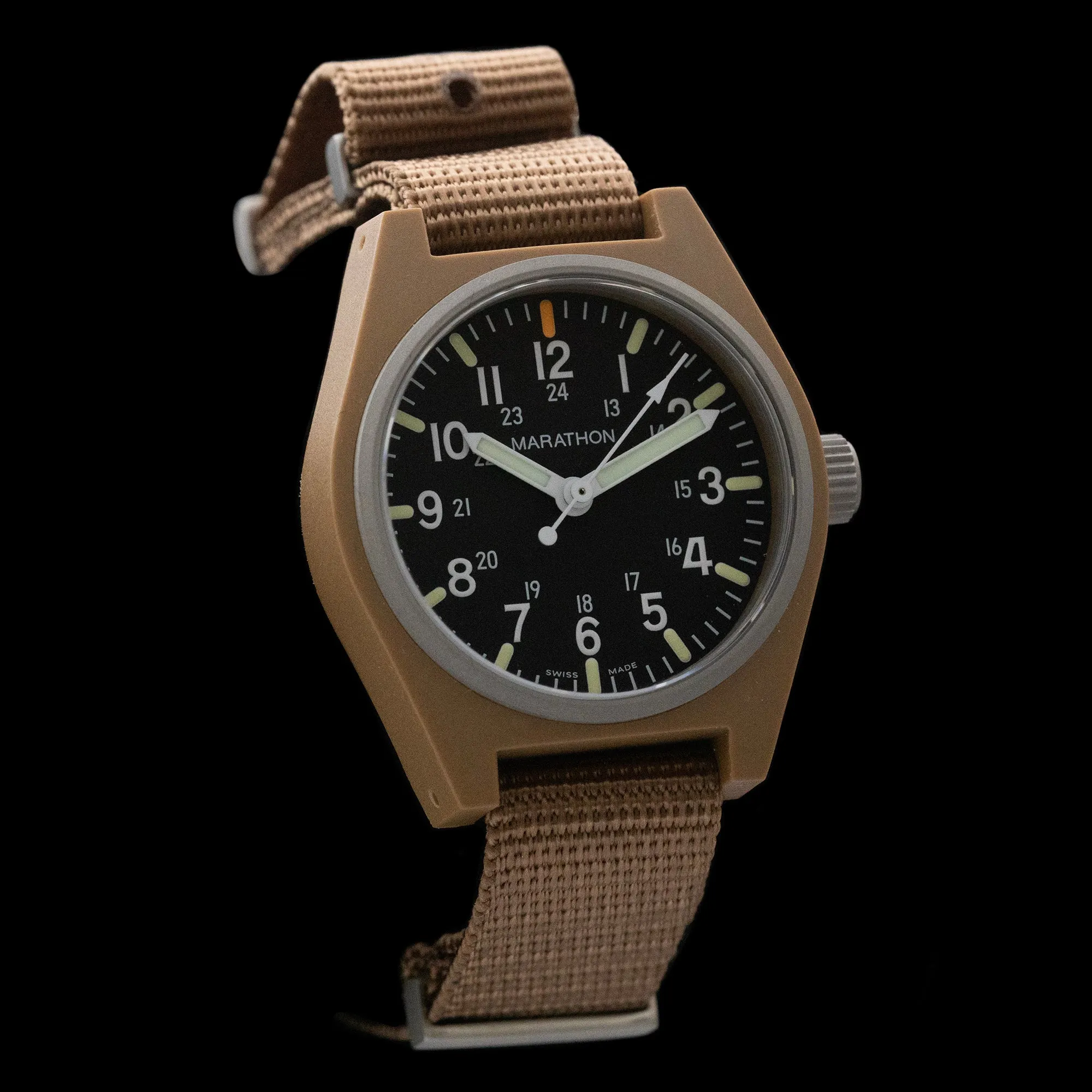 Marathon - Desert Tan General Purpose Quartz 34mm