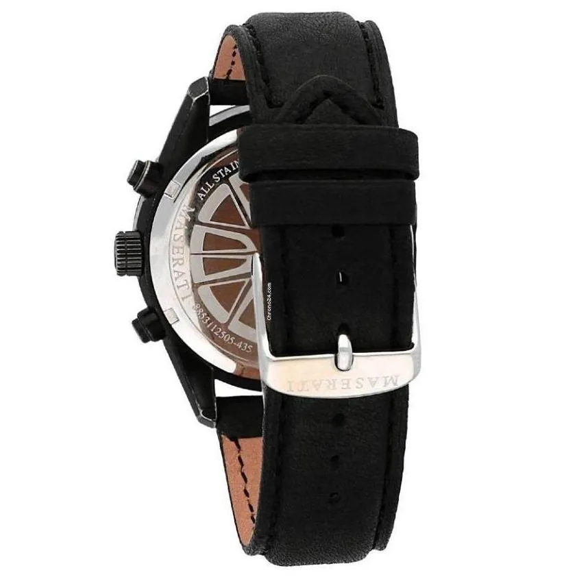 Maserati Traguardo Leather Men's Watch - R8871612019