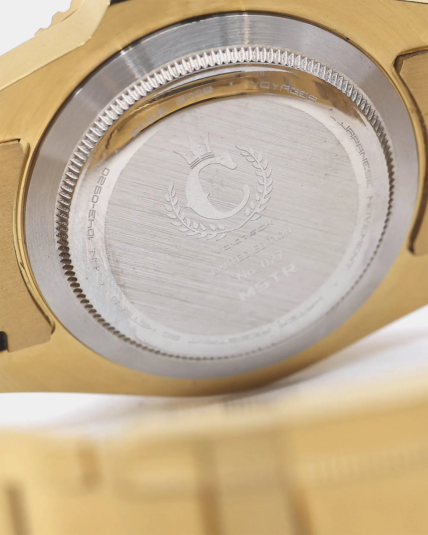 Meister Men's Meister x Culture Kings Voyager Watch Gold