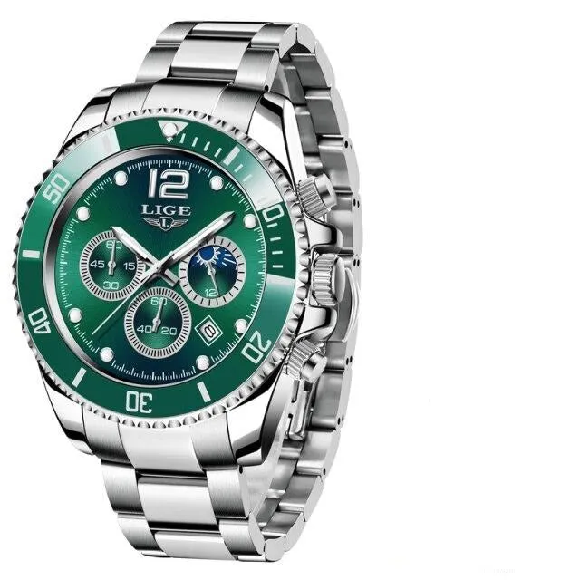 Men Business Stainless Luxury Watch - Quartz
