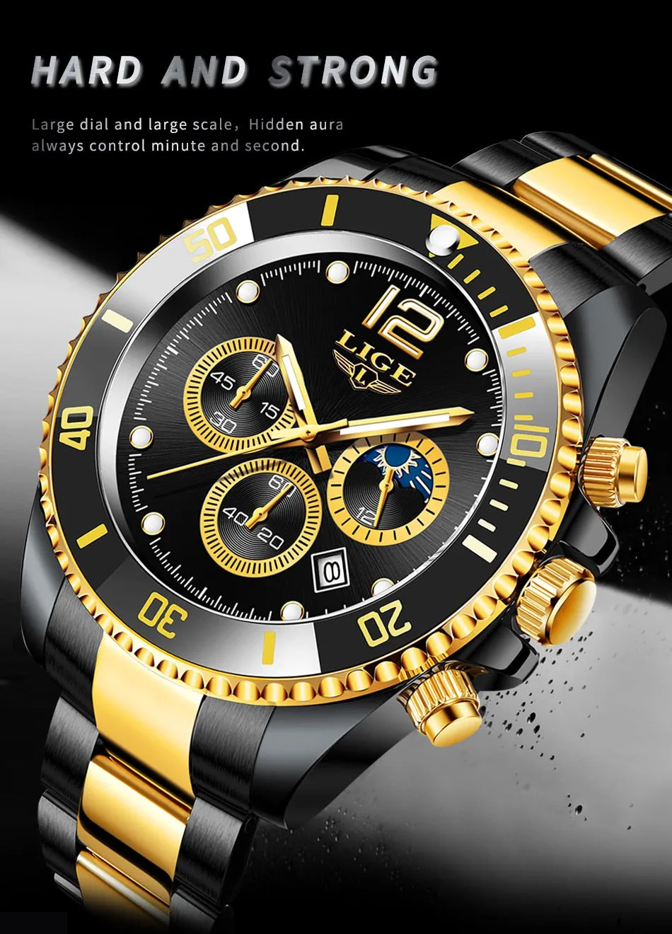 Men Business Stainless Luxury Watch - Quartz