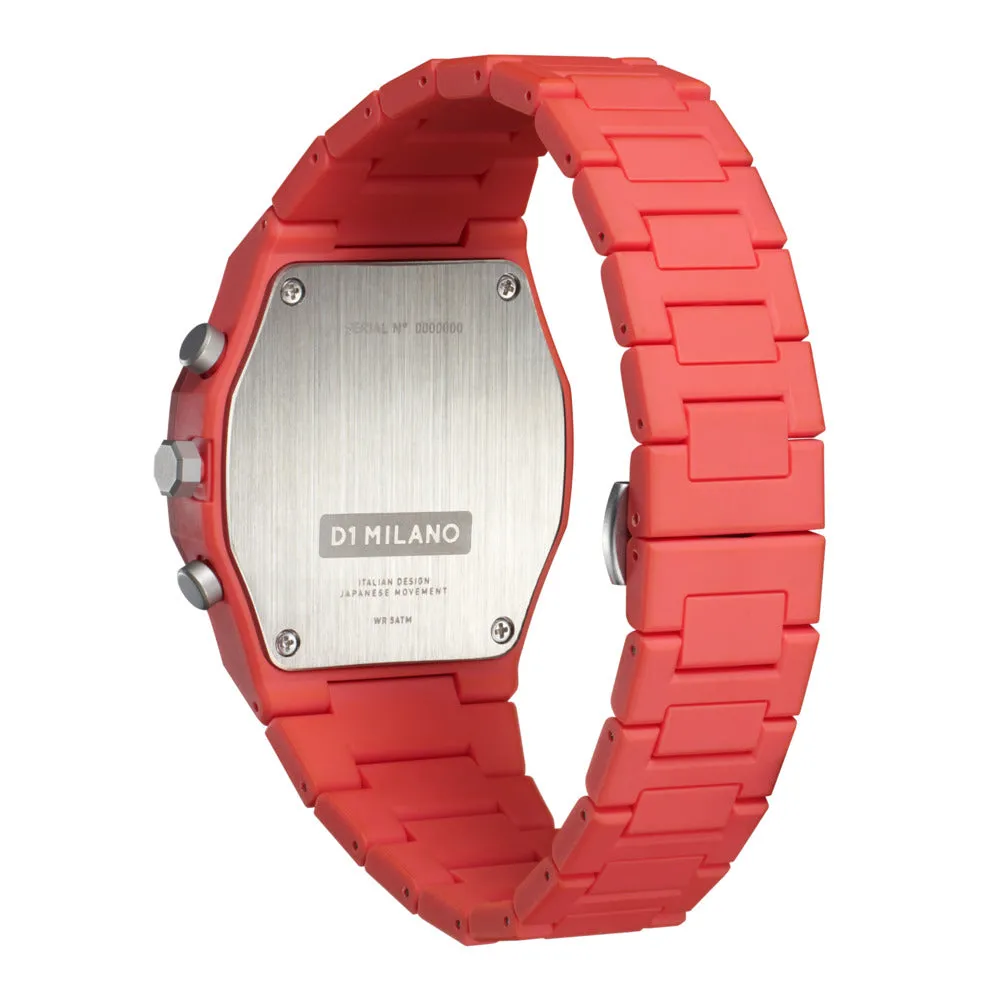 Men Commando Red 40mm Watch