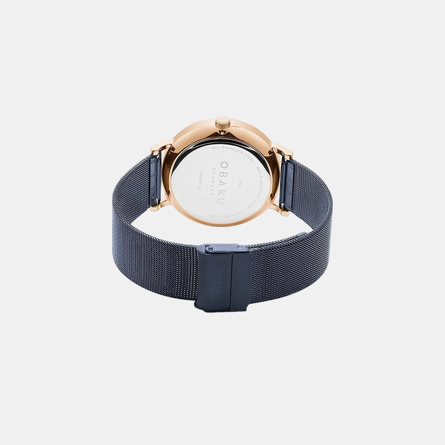 Men's Blue Analog Stainless Steel Watch V246GMVLML