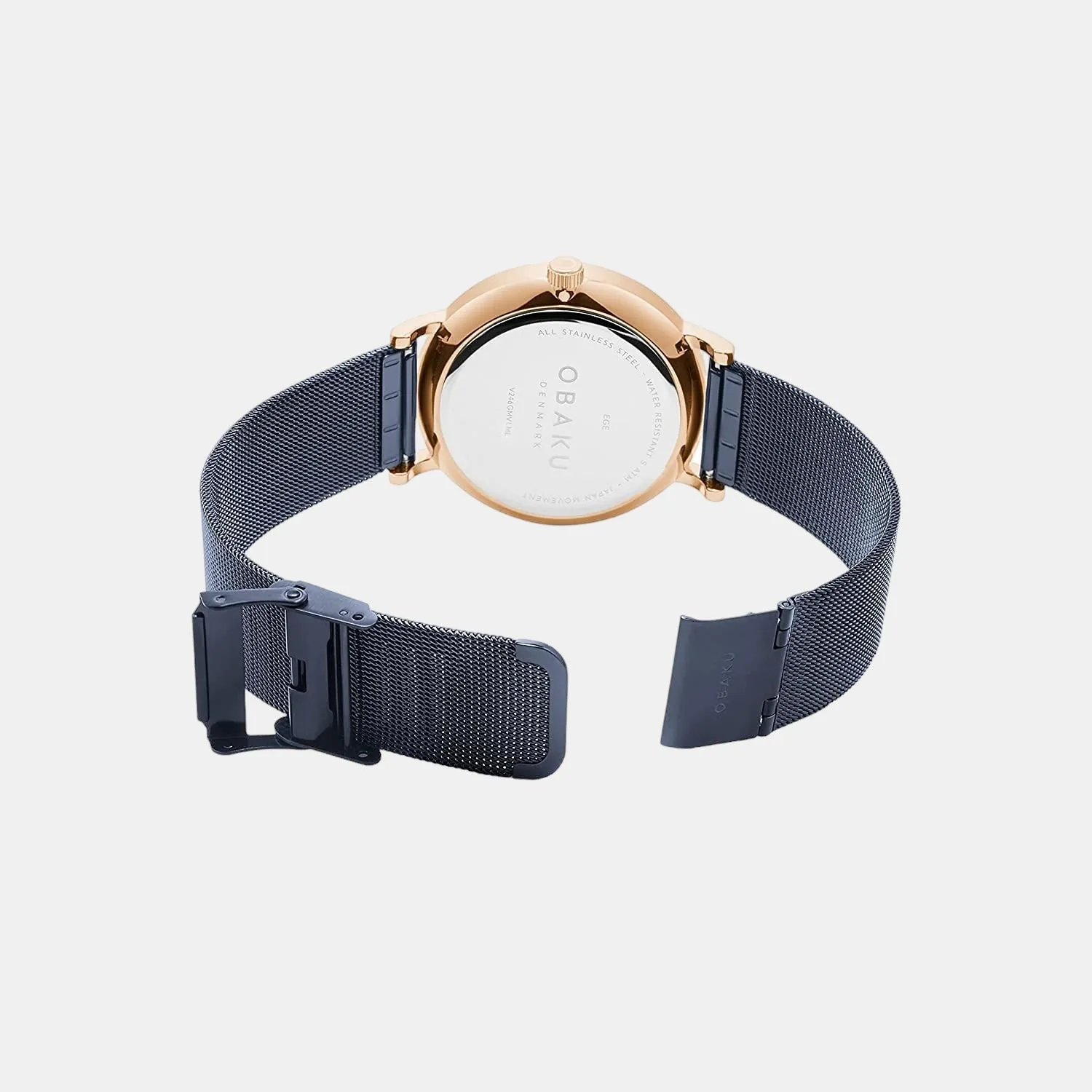 Men's Blue Analog Stainless Steel Watch V246GMVLML