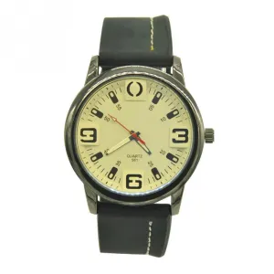 Mens Casual Silicone Band Big Plate For Large Number Wrist Watch Men Sports Watch Quartz Wristwatch Male Watches