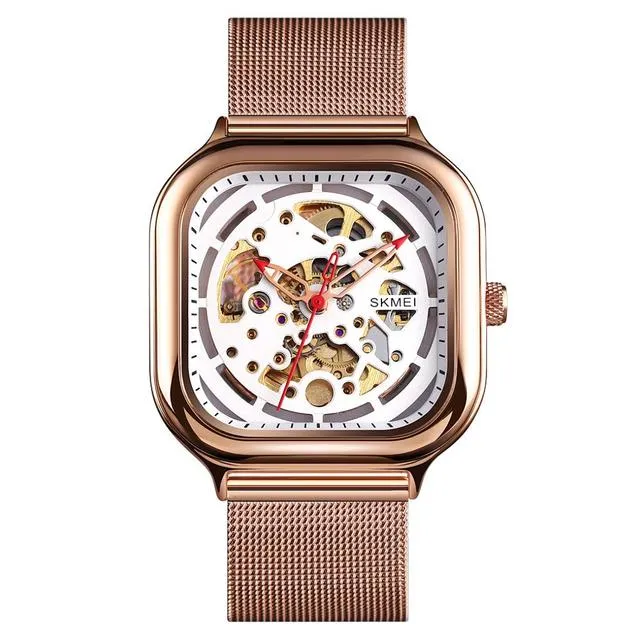 Men's Mechanical Dial Square Analog Watches