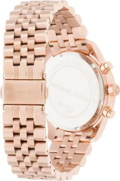 Michael Kors Women's MK5569 'Lexington' Rose Gold-Tone Watch