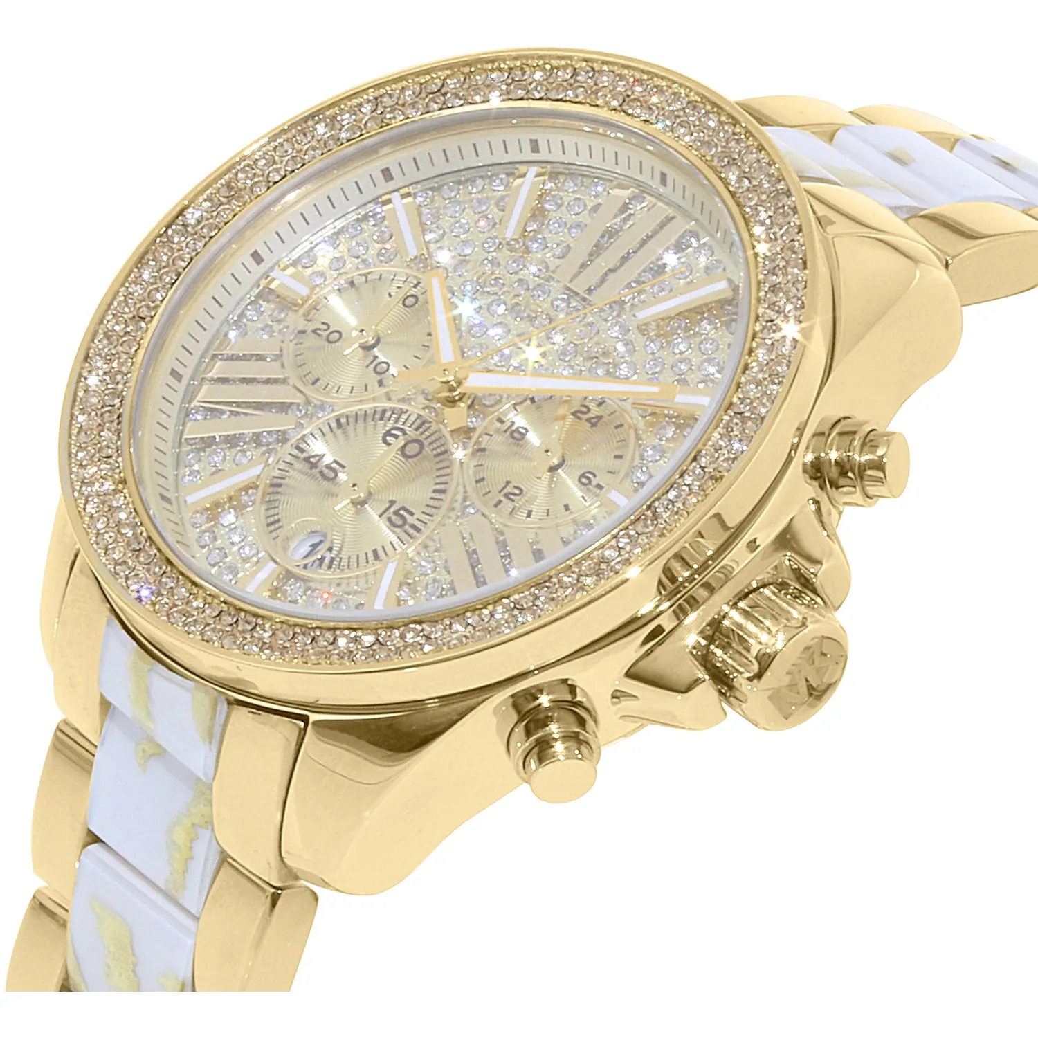 Michael Kors Women's Wren MK6157 Gold Stainless-Steel Quartz WatchMichael Kors Women's Wren MK6157 Gold Stainless-Steel Quartz Watch