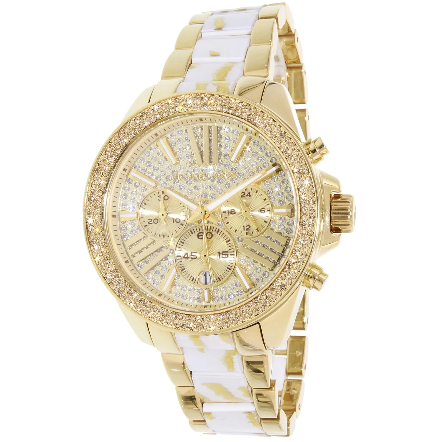 Michael Kors Women's Wren MK6157 Gold Stainless-Steel Quartz WatchMichael Kors Women's Wren MK6157 Gold Stainless-Steel Quartz Watch