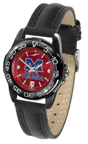 Mississippi Rebels Ole Miss Ladies Fantom Bandit AnoChrome Watch